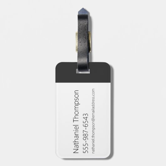 Adventure Time | Action Panel Afbeelding Bagagelabel (Achterkant verticaal)