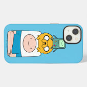 Adventure Time | BMO, Jake, & Finn iPhone Hoesje (Achterkant horizontaal)