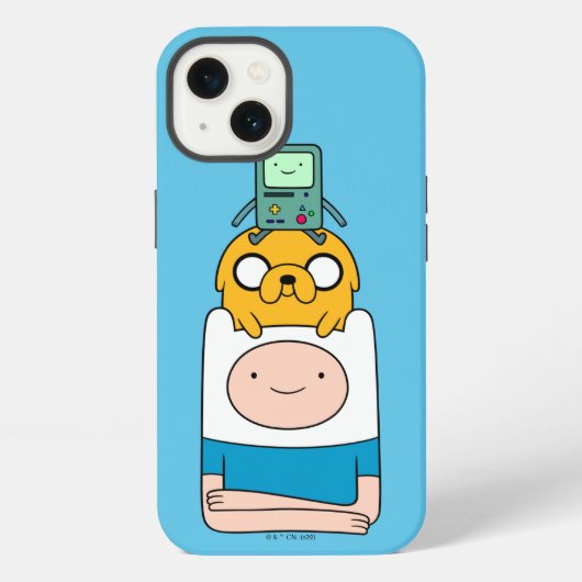 Adventure Time | BMO, Jake, & Finn iPhone Hoesje (Achterkant)
