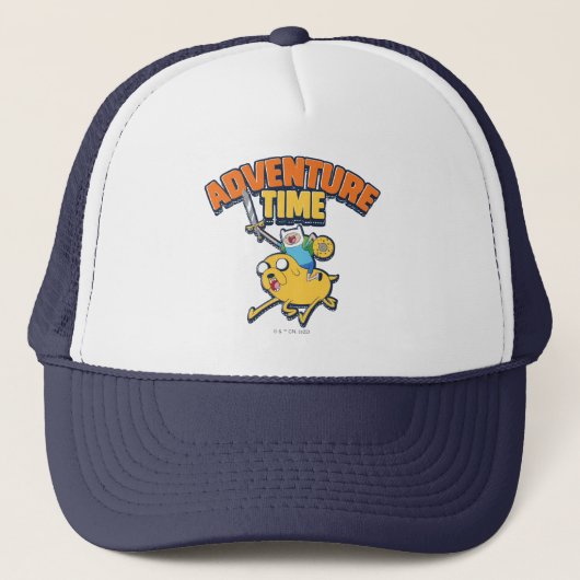 Adventure Time | Finn Riding Jake Trucker Pet (Voorkant)