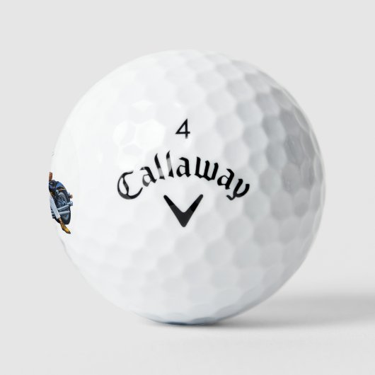 Adventure Time Motorrijder Golfballen (Logo)