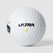 Adventure Time Motorrijder WUD Golf Ball Golfballen (Logo)