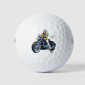 Adventure Time Motorrijder WUD Golf Ball Golfballen (Voorkant)