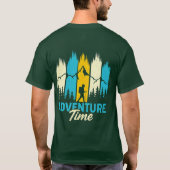 Adventure Time T-shirt – Wander, Ontdek, Ontdek (Achterkant)