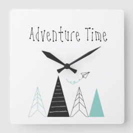 'Adventure time' wandklok