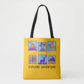 adventure tote bag