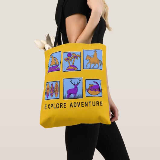 adventure tote bag (Dichtbij)