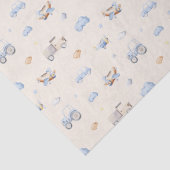 Adventure Transportation Boy Baby shower Tissuepapier (Detail)