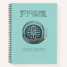 Adventure Travel Journal Compass Dagboek