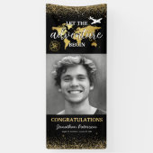 Adventure Travel Thormed Graduation Party Spandoek (Verticaal)