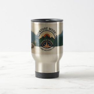 Adventure Travel Tumbler–Stainless Steel Mountain Reisbeker
