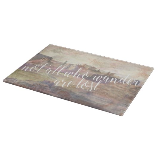 Adventure Typografie IV Snijplank (Hoek)