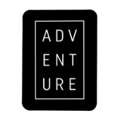 Adventure Typografie Magneet (Verticaal)