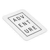 Adventure Typografie Magneet (Rechterzijde)