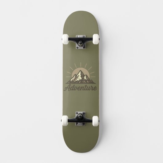 Adventure Unisex Persoonlijk Skateboard (Voorkant)