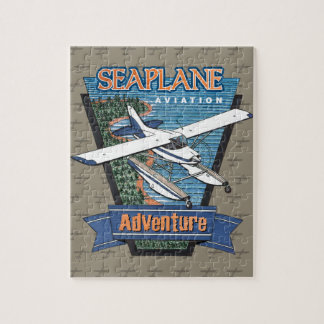 Adventure voor de luchtvaart van Seaplane Legpuzzel
