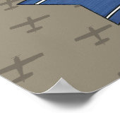 Adventure voor de luchtvaart van Seaplane Poster (Hoek)