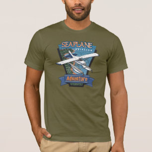 Adventure voor de luchtvaart van Seaplane T-shirt