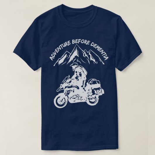 Adventure voor dementie Funny Mountain Adventure T-shirt (Design voorkant)