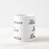 Adventure voor dementie Mok Funny Traveler Mok (Center)