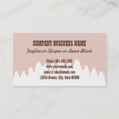 Adventure voor gebergte visitekaartje (Achterkant)