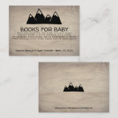 Adventure voor het aanvragen van boeken wacht op M Informatiekaartje (Voorkant / Achterkant)