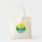 Adventure voor treinen tote bag (Voorkant)
