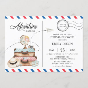 Adventure Vrijgezellenfeest Reisreis Post Kaart