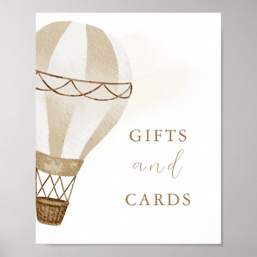 Adventure wacht Baby shower | Giften en Kaarten Poster (Voorkant)