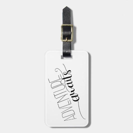 Adventure wacht Bagagelabel (Voorkant verticaal)