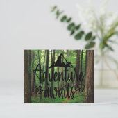 Adventure wacht Briefkaart (Staand voorkant)