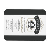 Adventure wacht Camping Graduation Party Magneet (Horizontaal)