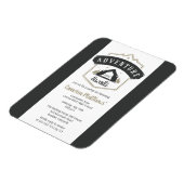 Adventure wacht Camping Graduation Party Magneet (Linkerzijde)