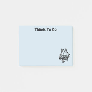 Adventure wacht Camping Post-it® Notes