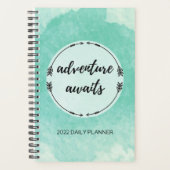 Adventure wacht op 2022 Daily Planner (Voorkant)