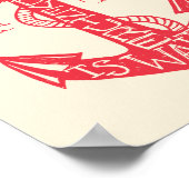 Adventure wacht op Art Print (Hoek)