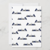 Adventure wacht op baby shower uitnodiging voor jo (Achterkant)