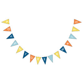 Adventure wacht op banner van vlaggenpartij