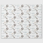 Adventure wacht op bunny Wrapping Paper Cadeaupapier (Vlak)