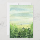 Adventure wacht op de geboorte van het bosteland i kaart (Achterkant)