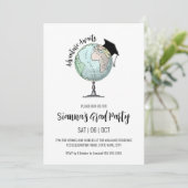 Adventure wacht op eenvoudig minimalistisch Afstud Kaart (Staand voorkant)