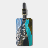 Adventure wacht op fotografie bagagelabel (Voorkant verticaal)