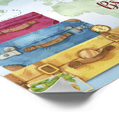 Adventure wacht op Geschakcases Farewell Moving Pa Poster (Hoek)