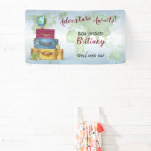 Adventure wacht op Geschakcases Farewell Moving Pa Spandoek (Insitu)