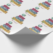 Adventure wacht op gitaargevallen die weg gaan Far Cadeaupapier (Hoek)