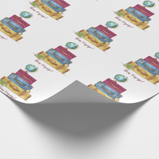 Adventure wacht op gitaargevallen die weg gaan Far Cadeaupapier (Hoek)