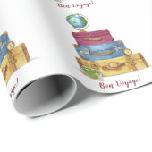 Adventure wacht op gitaargevallen die weg gaan Far Cadeaupapier (Rol Hoek)