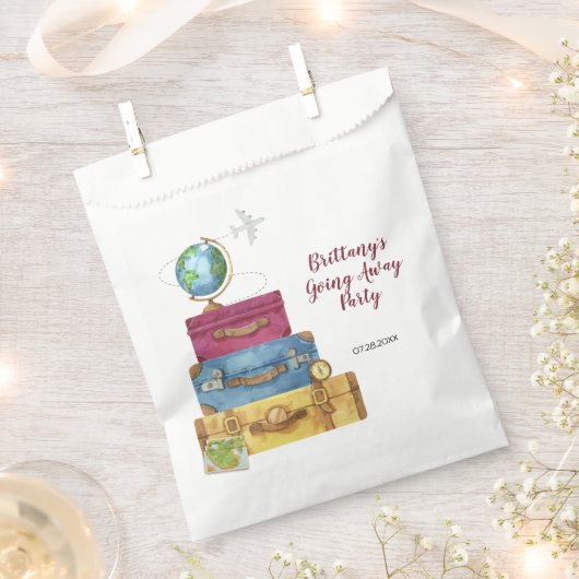 Adventure wacht op gitaarkoffers die weggaan bedankzakje (Geknipt)