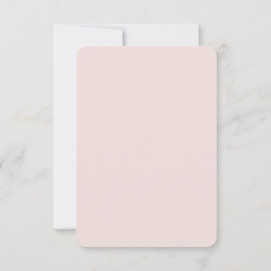 Adventure wacht op het Baby shower van de Roze Hot Bedankkaart (Achterkant)