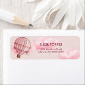 Adventure wacht op het Baby shower van de Roze Hot Etiket (Insitu)